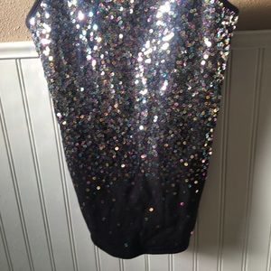 Size Small (11-13) Brown Tank Top-MEGA Sparkles